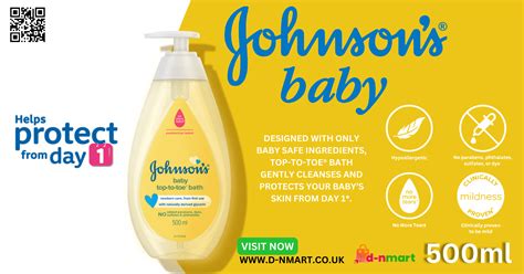 johnsons baby top  toe wash ml ceylon  uk