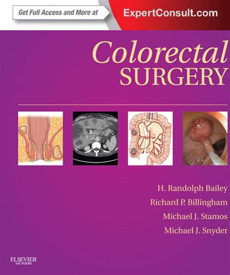 Colorectal Surgery A Companion To Specialist Surgical Practice