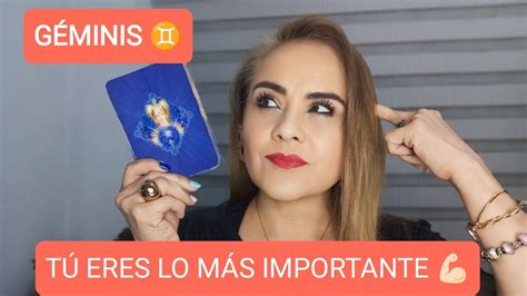 GÉminis ♊ TÚ Eres Lo MÁs Importante 💪🏻 ️ ️👑🙏🏻💪🏻 ️ ️👑🙏🏻 Youtube