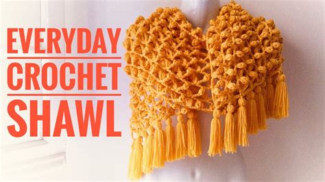 How To Make The Shawl Scarf Tassels 2 Youtube