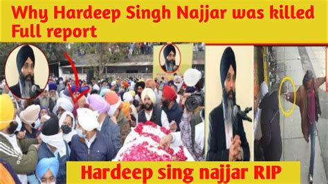 Hardeep Singh Nijjar Killed From Canada Ll Hardeep Singh Nijjar