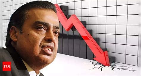 Ril Share Price Today Reliance Industries Stock Crashes