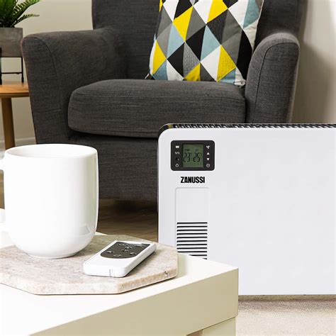 Zanussi 23kw Convection Heater With Lcd Display Dunelm