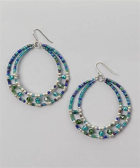 Craft Ideas Beaded Hoop Earrings Bead Jewellery Beaded Jewelry