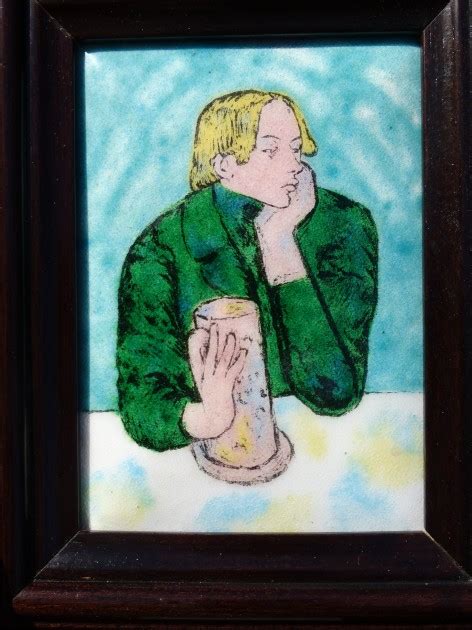 Portrait Of Jaime Sabartes Enamel Work By Pablo Picasso Charitystars