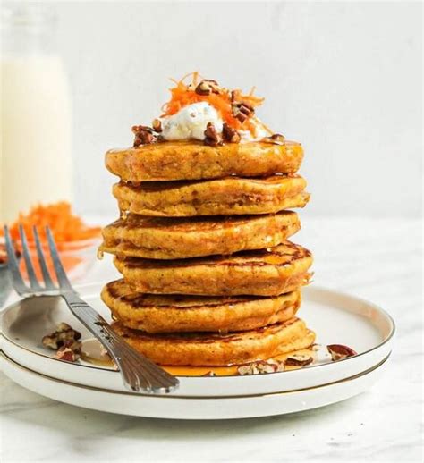 Hot cakes de avena con zanahoria ricos y diferentes Revista KENA México