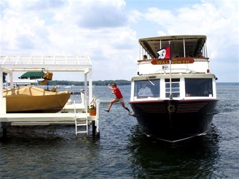 Us Mailboat The Walworth On Lake Geneva Wi Lake Geneva