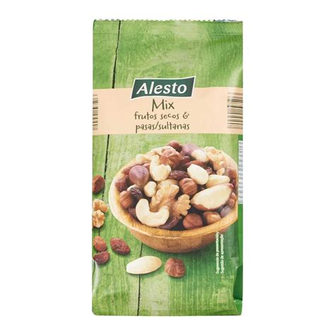 Alesto Mix De Frutos Secos Y Pasas Noix Et Raisins Secs 200G