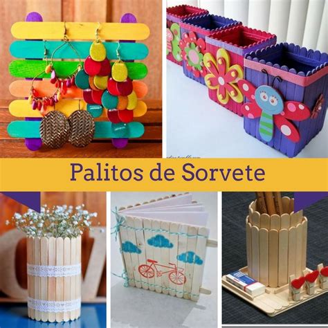 Ideias Para Reutilizar Palitos De Sorvete Palito De Sorvete