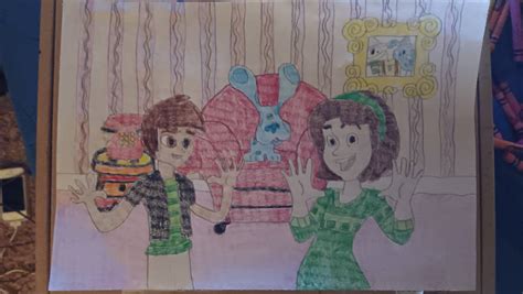 My First Blue's Clues Drawing by BryceAllan13 on DeviantArt