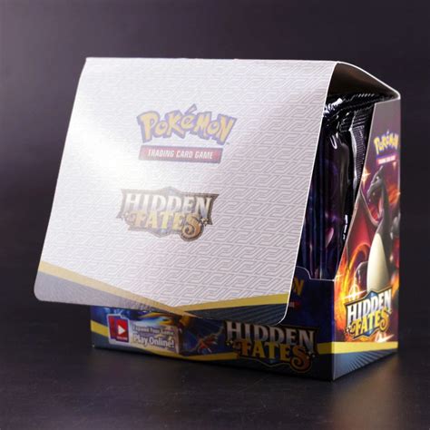 SEALED Pokemon Booster Box Hidden Fates 36 Booster Packs Etsy