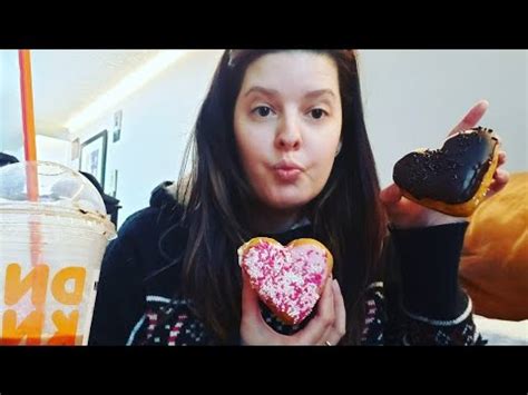 Dunkin Donuts Valentines Menu Review Fail Youtube