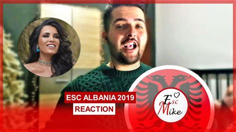 Eurovision 2019 Albania REACTION Jonida Maliqi Ktheju tokës YouTube