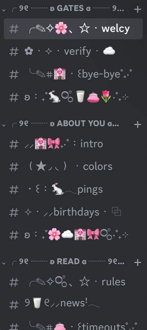 Pink And White Aesthetic Discord Server For Twitch Streamer Discord