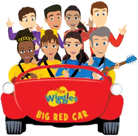 The Wiggles In The Big Red Car Cartoon By Trevorshane On Deviantart