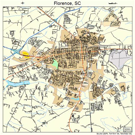 Florence South Carolina Map