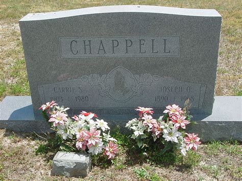 Joseph Oliver Chappell 1890 1968 Mémorial Find a Grave