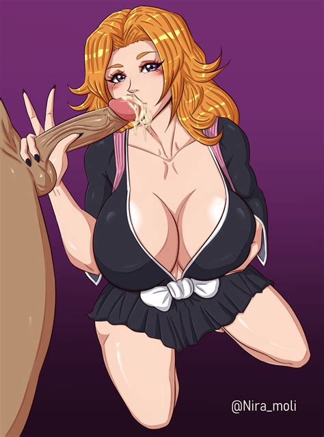Rangiku Matsumoto Blowjob Cum N Mouth By Nira Moli Hentai Foundry