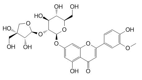 Chrysoeriol Apiosylglucoside