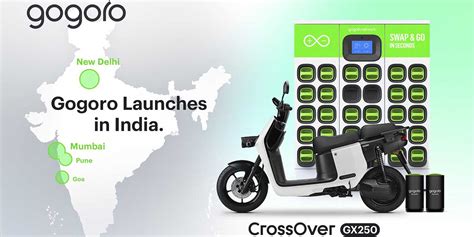 Gogoro llega a la India y fabricará el scooter CrossOver en el país