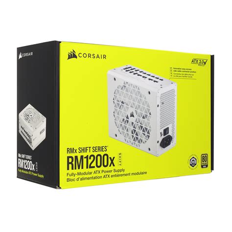 Блок питания ATX Corsair RM1200X SHIFT, 1200W Power supply 80plus Gold ...