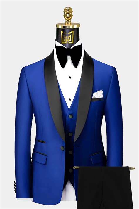 Royal Blue Tuxedo with Black Lapel | Gentleman's Guru