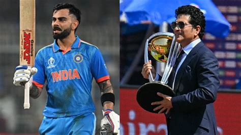 Cwc 2023 Sachin Tendulkar And Cricket Fraternity Reacts As Virat Kohli