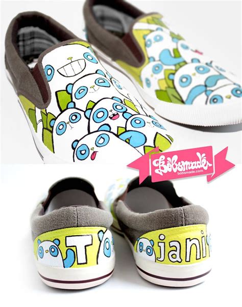 Panda Panda Panda By Bobsmade Panda Designer Shoes Crocs