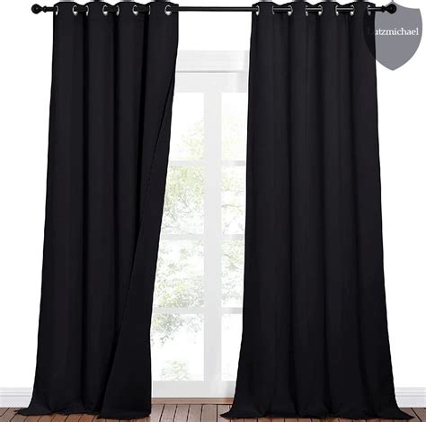 Homlpope Polyester Blackout Curtain Pair Wayfair