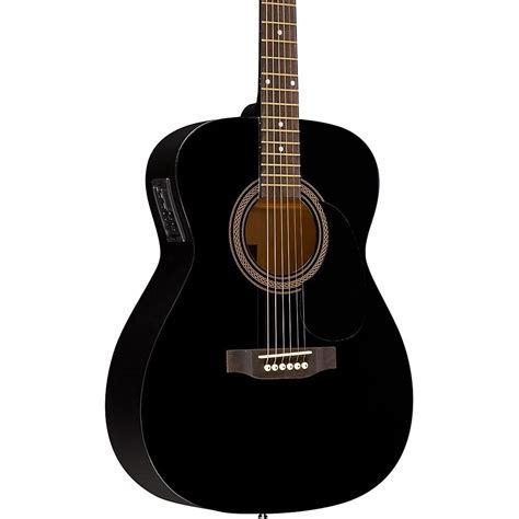 Rogue Ra Concert Acoustic Electric Guitar Black Walmart