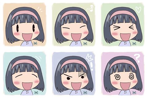 Chibi Expressions by Kelsa20 on DeviantArt