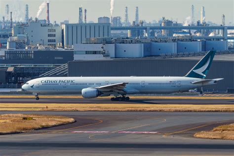 キャセイパシフィック航空 Boeing 777 300 B Hnf 羽田空港 航空フォト By はなちゃんさん 撮影2024年01月09日