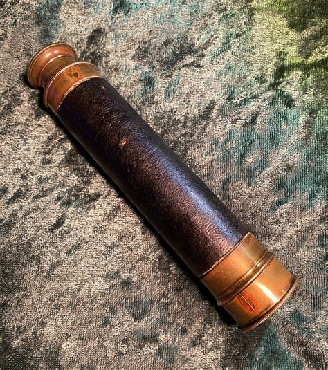 ZERO STOCK -Antique Small Telescope Spyglass Made in France – Explorer ...