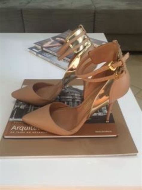 Scarpin Nude Santa Lolla Sapato Feminino Santa Lolla Usado 15464066 Enjoei
