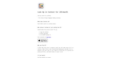 Context Word Lookup AI Tool Reviews Pricing And Alternatives In 2023