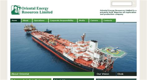 Tectono Business Review Nigerian Oil Firm Oriental Energy Resources