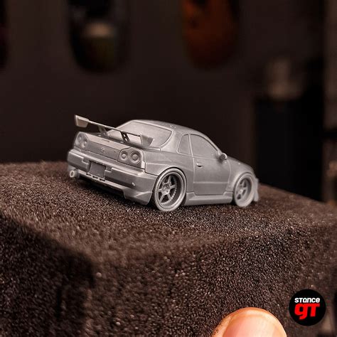 Stl File Skyline Gtr R34 2f2f Brian Model Kit Car 🚗 ・3d Printing