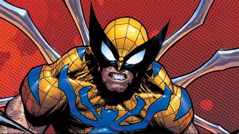 Marvel Combina Oficialmente A Spider Man Y Wolverine Y Este Es El Resultado