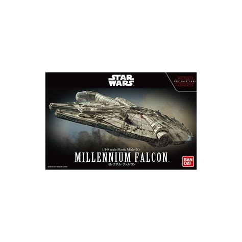 Bandai Star Wars Millennium Falcon The Last Jedi 1 144 Scale Plastic Model Kit Japanstore Pl