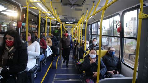 Ônibus De Curitiba Só Circularão Com Passageiros Sentados Por 14 Dias