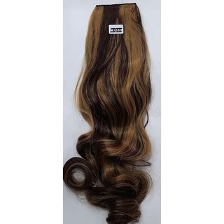 Aplique Tic Tac Cabelo Ondulado Morena Iluminada Cm Mklo Shopee