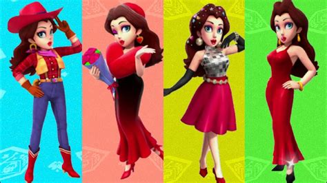 All Pauline Characters In Mario Kart Tour YouTube