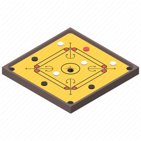 Game Icon Icon Set Carrom Board Indoor Games Tabletop Games