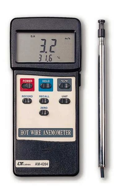 Lutron AM 4204 Hot Wire Anemometer At 15000 Piece Lutron Airflow Meter In Indore ID
