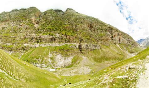 Chenab valley stock photo. Image of meadow, mountain - 219343722