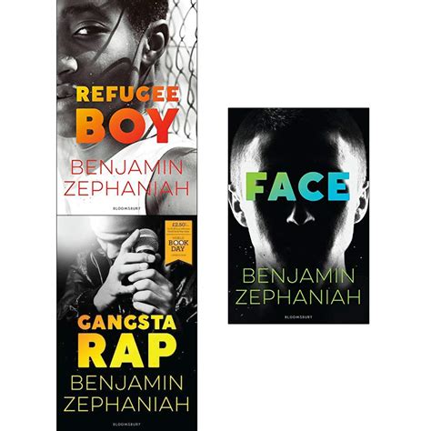 Benjamin Zephaniah Collection 3 Books Set Refugee Boy Gangsta Rap