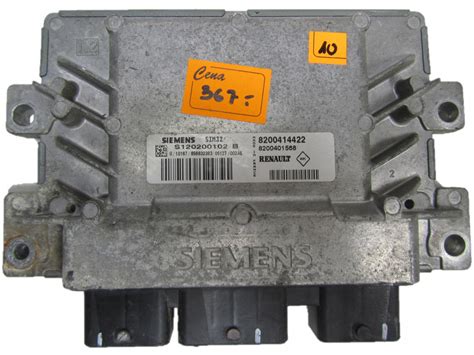 RENAULT MODUS 1 2 KOMPUTER STEROWNIK S120200102B S120200102B 8200414422