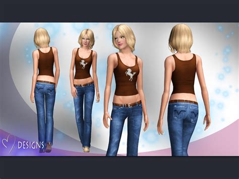 The Sims Resource Sexy Tank Top