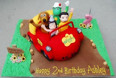 The Cupcake Gallery Blog: Wiggles Big Red Car cake with Wags