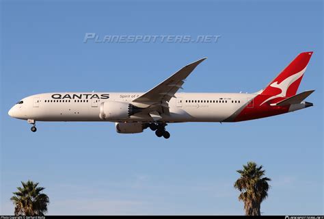 VH ZNE Qantas Boeing 787 9 Dreamliner Photo By Gerhard Walla ID